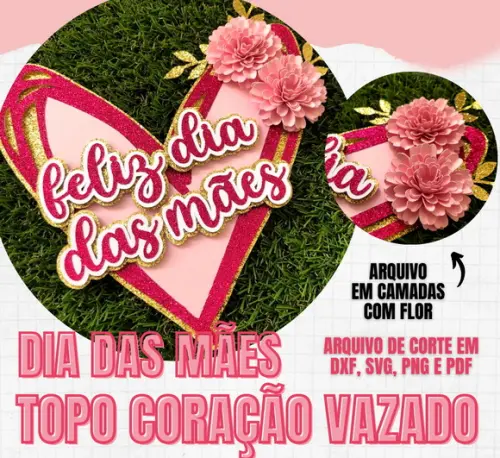 Arquivo Digital Topo de Bolo Mãe