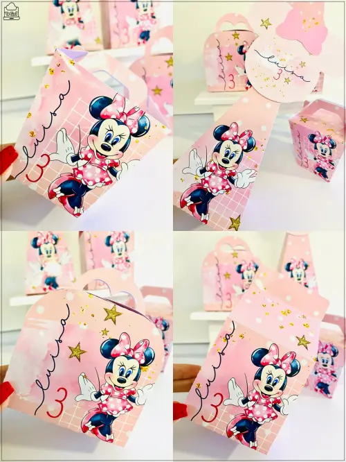 Arquivo Digital Kit Minnie Rosa