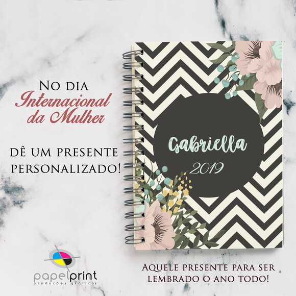 Agenda 2025 Diária com Capa Personalizada
