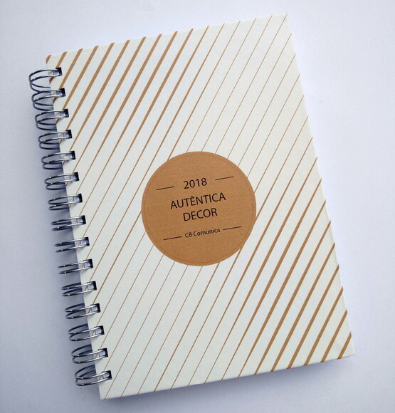 Agenda 2025 Diária com Capa Personalizada