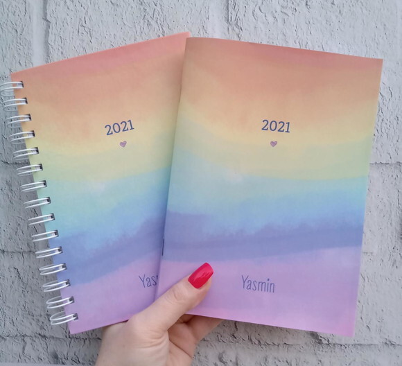 Agenda 2026 100unid Diária com Capa Personalizada