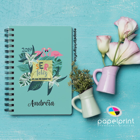 Agenda 2026 Diária 30uni com Capa Personalizada
