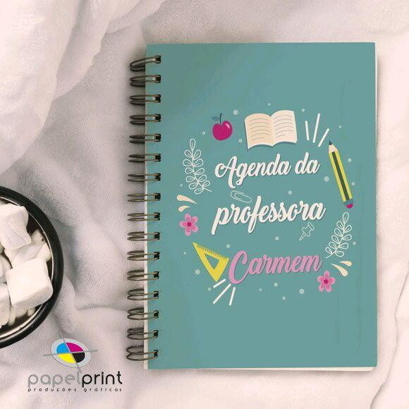 Agenda 2026 Diária 30uni com Capa Personalizada