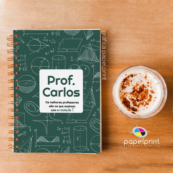 Agenda 2026 Diária 50uni com Capa Personalizada