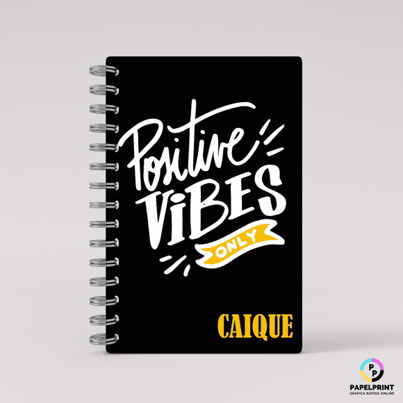 Caderno Positive Vibes - A5