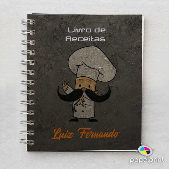 Cadernos de Receitas Personalizado