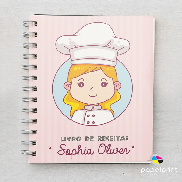 Cadernos de Receitas Personalizado