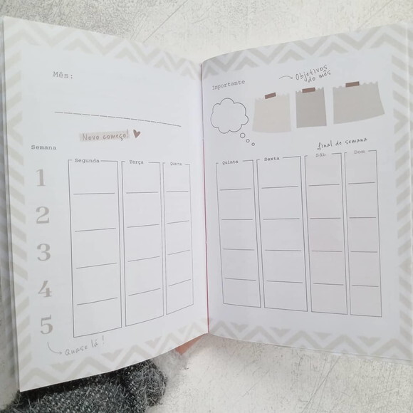 PLANNER PAI COM CAPA PERSONALIZADA