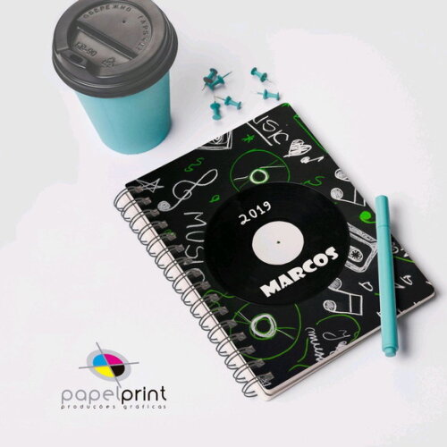 Agenda 2025 Diária com Capa Personalizada