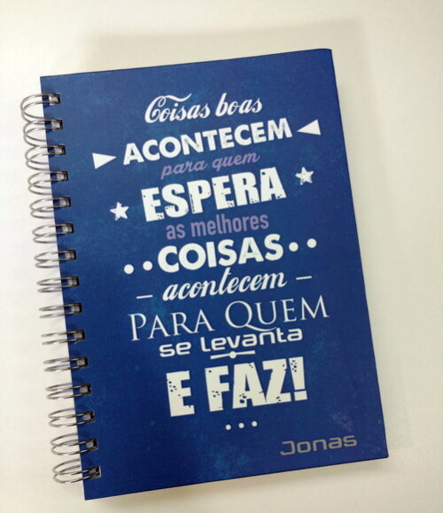 Agenda 2025 Diária com Capa Personalizada