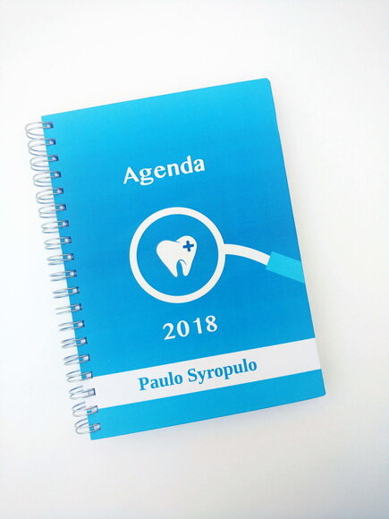 Agenda 2025 Diária com Capa Personalizada