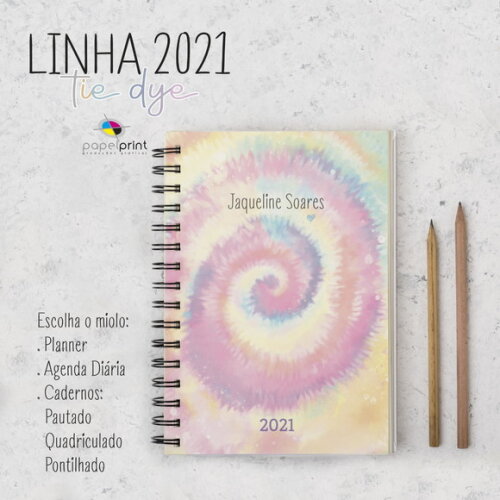 Agenda 2026 100unid Diária com Capa Personalizada