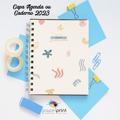 Agenda 2026 Diária 30uni com Capa Personalizada