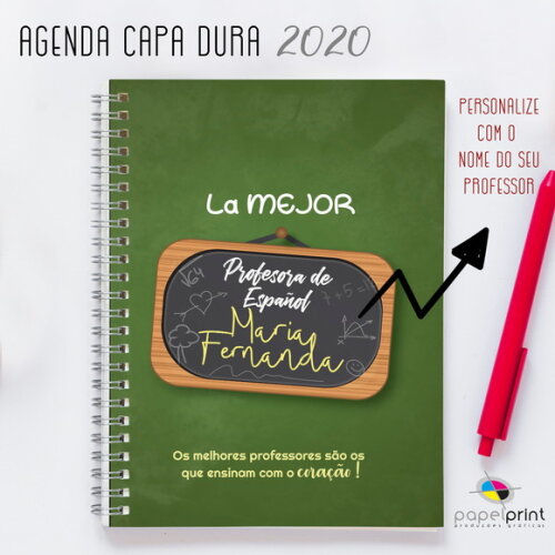 Agenda 2026 Diária 5uni com Capa Personalizada