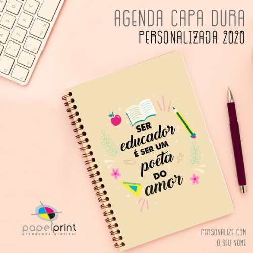 Agenda 2026 Diária 5uni com Capa Personalizada