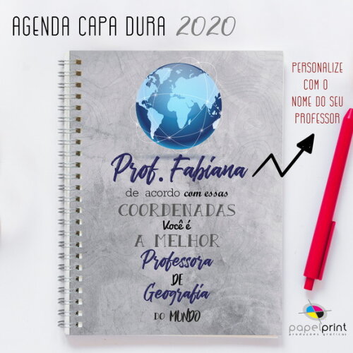 Agenda 2026 Diária 5uni com Capa Personalizada