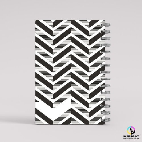 Caderno Preto e Branco - A5