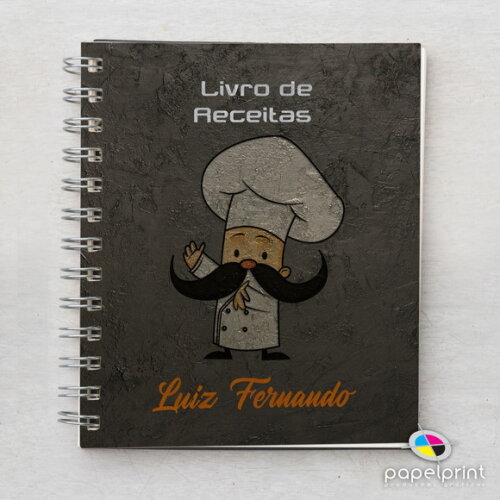 Cadernos de Receitas Personalizado