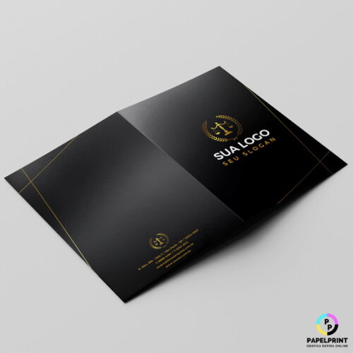 Pastas sem Bolsa Personalizada - 1000 Und.