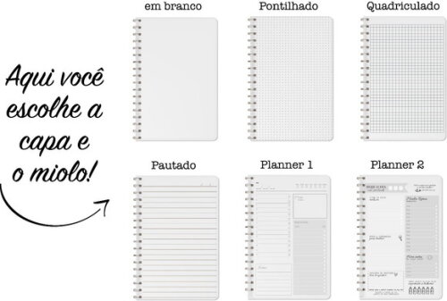 Planner Capa Dura Diário