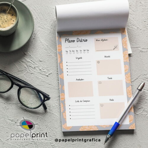 Planner Diário Ou Semanal