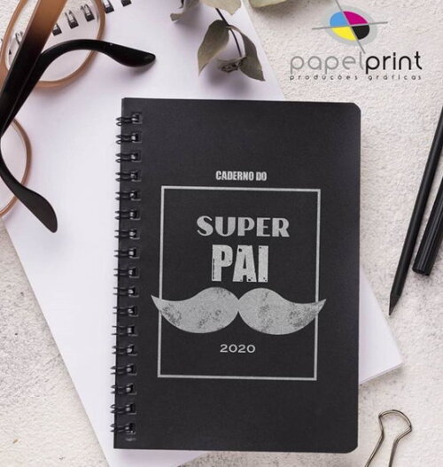 Planner Pai Capa Dura Diário com Diversas Opções de Capa
