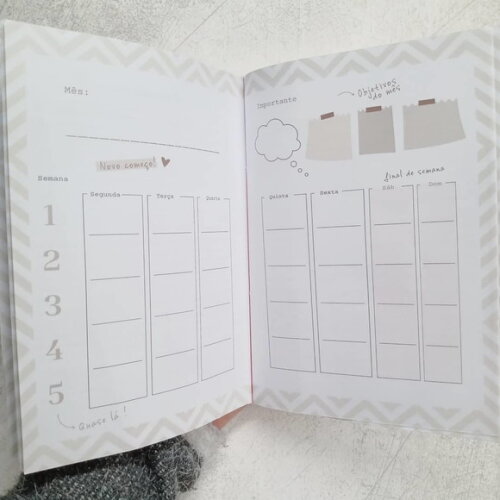 PLANNER PAI COM CAPA PERSONALIZADA