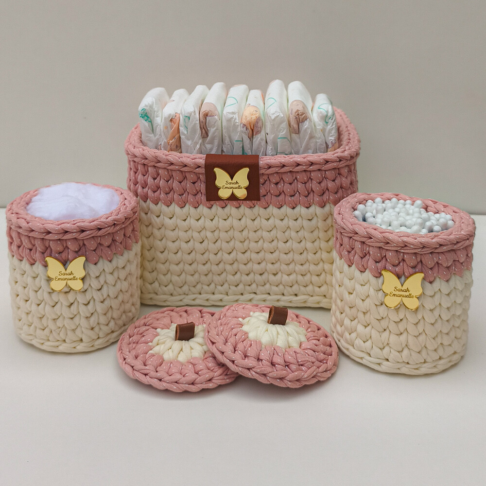 Kit Higiene bebê Personalizado Aconchego