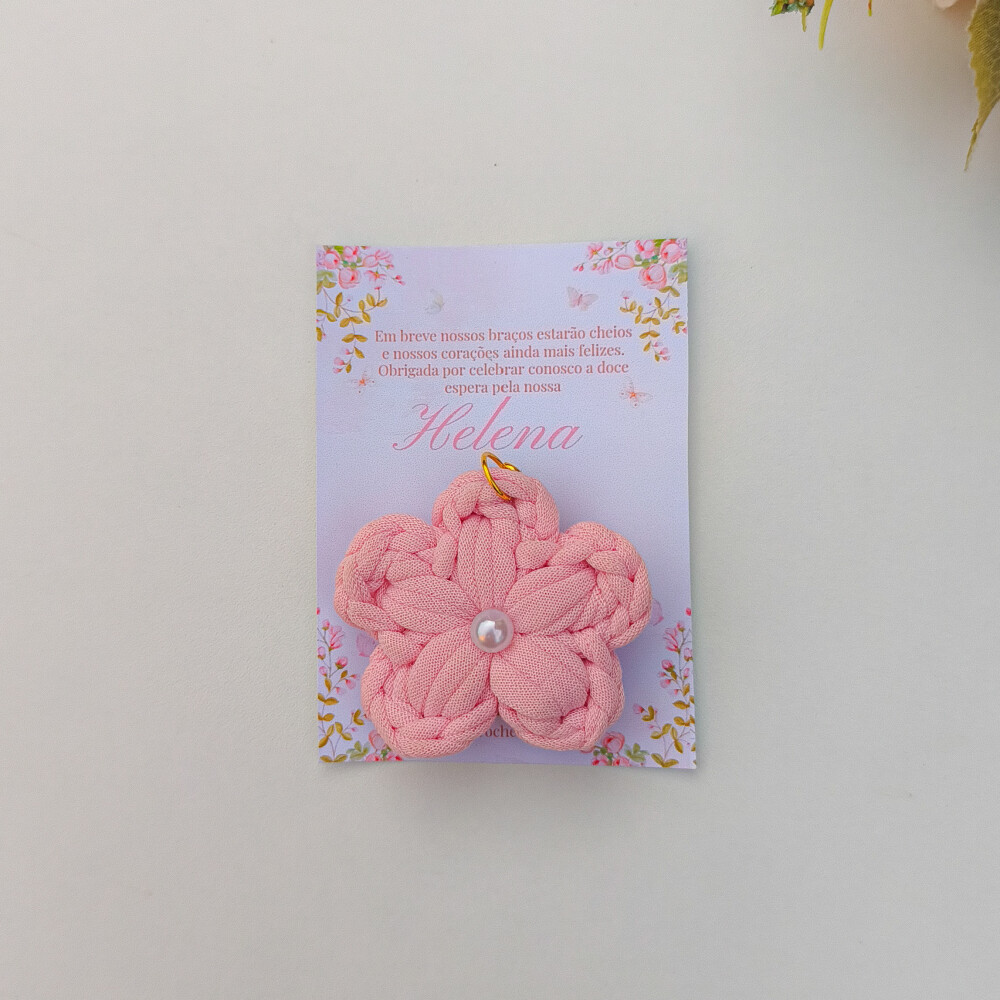 Chaveiros Personalizados em crochê