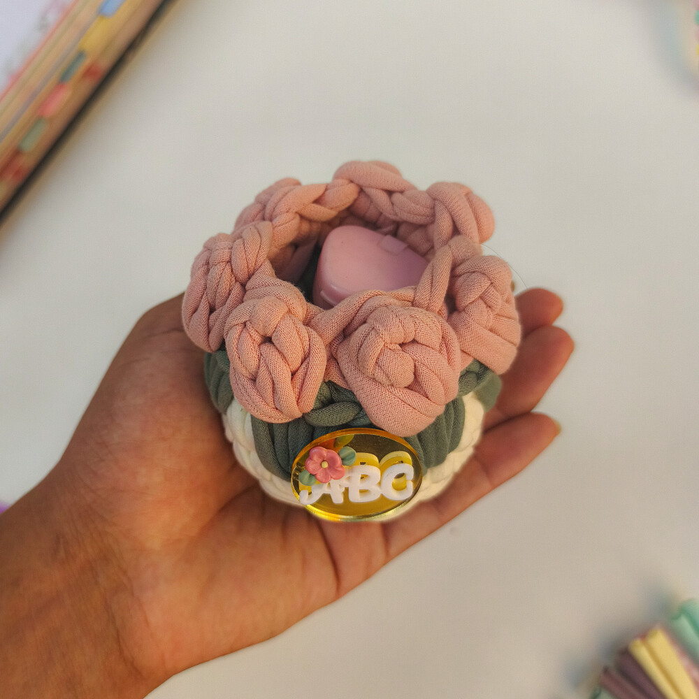 Mini Cesto Organizador | Dia dos professores