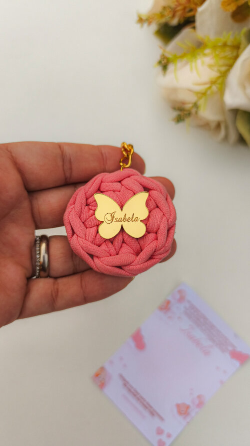 Chaveiros Personalizados de crochê