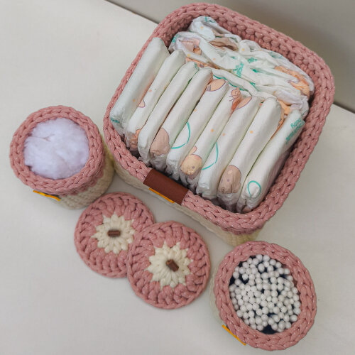 Kit Higiene bebê Personalizado Aconchego