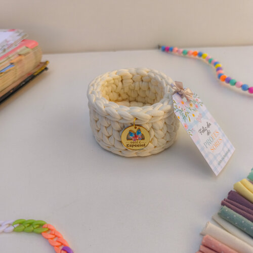 Mini Porta-Joias em Crochê | Coleção Dia dos Professores