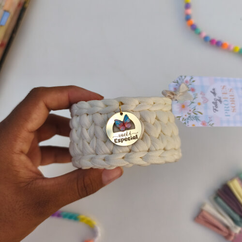 Mini Porta-Joias em Crochê | Coleção Dia dos Professores