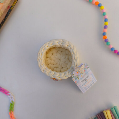 Mini Porta-Joias em Crochê | Coleção Dia dos Professores
