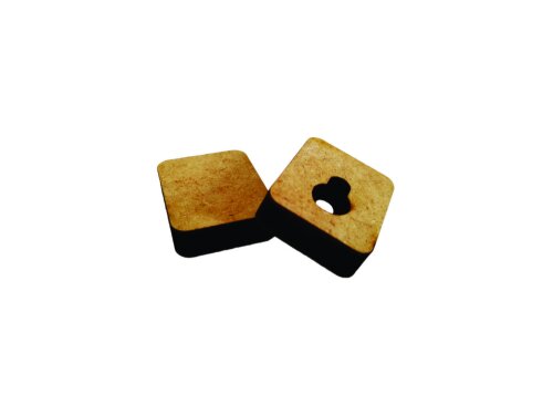 kit Gancho P/ Mandala Quadro MDF Cru 6mm Pacote 50 Pares Tamanho 3X2,5cm