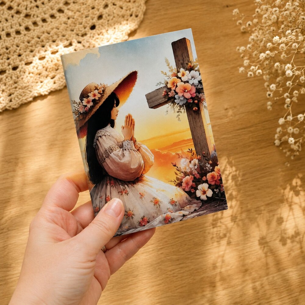 Caderno de Oração e devocional Cristão - Kit 6 unidades
