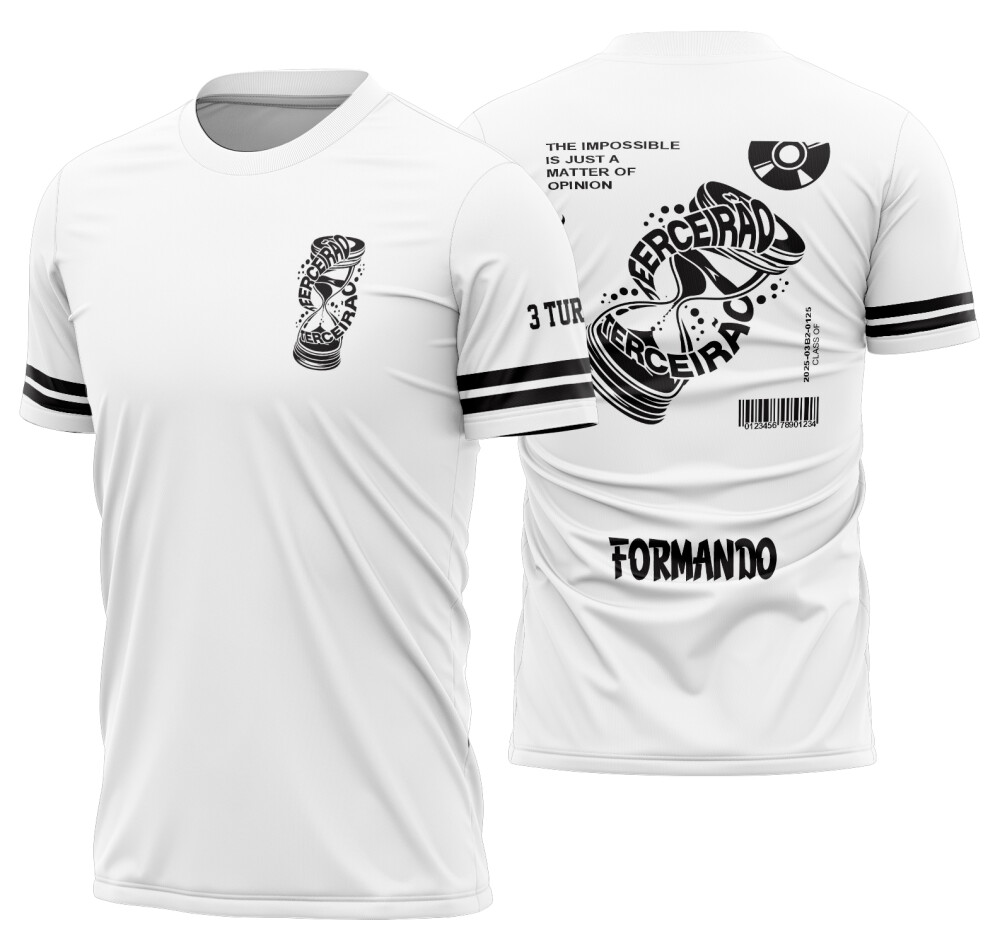 Arte vetor camisa Terceirão Ampulheta Mod-340