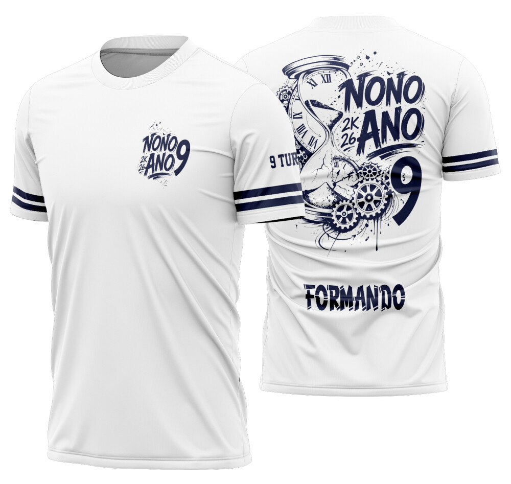 Arte Vetor Camisa Nono Ano Tempo Mod-341