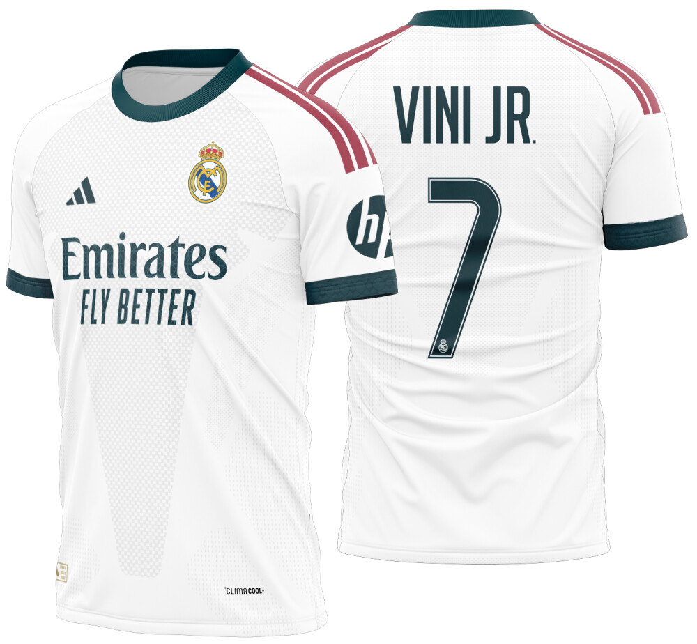 Arte Vetor Camisa Real Madrid Home 2026-2027