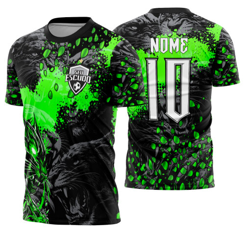 Arte Vetor Camisa Interclasse pantera Mod-912