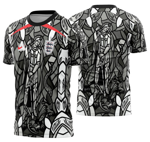 Arte vetor camisa Inglaterra viagem especial 2026
