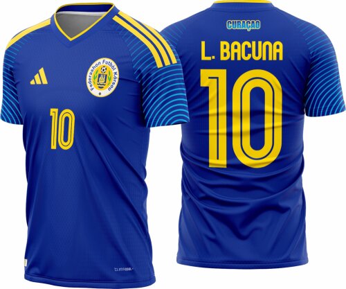 Arte Vetor Camisa Curaçao Titular 2026-28