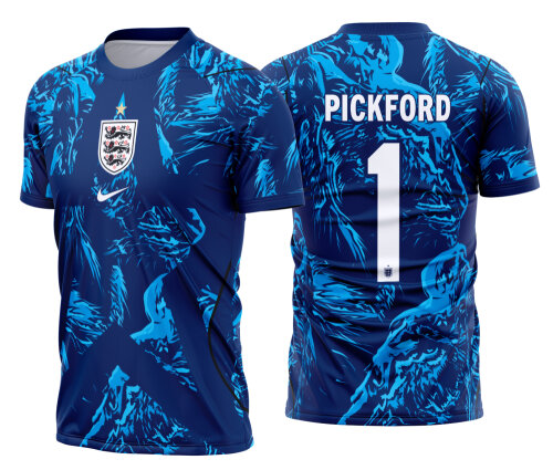 Arte Vetor Camisa Inglaterra Goleiro 2026