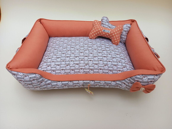 Cama para Pet Alça Dupla Face 70x50