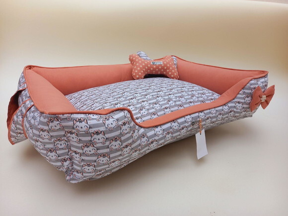 Cama para Pet Alça Dupla Face 70x50