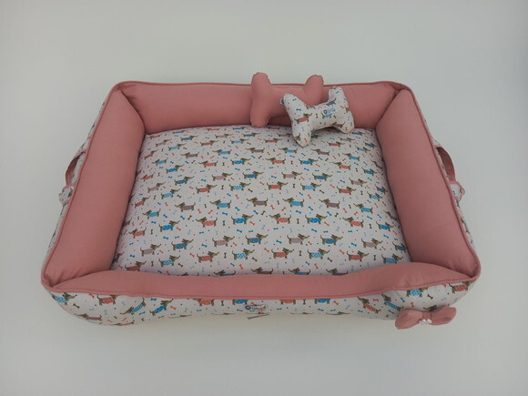 Cama para Pet Alça Dupla Face 70x60