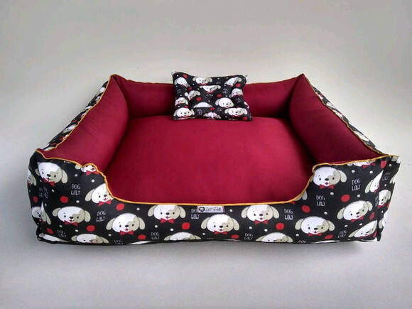 Cama para Pets 50x50 Quadrada Dog Loly