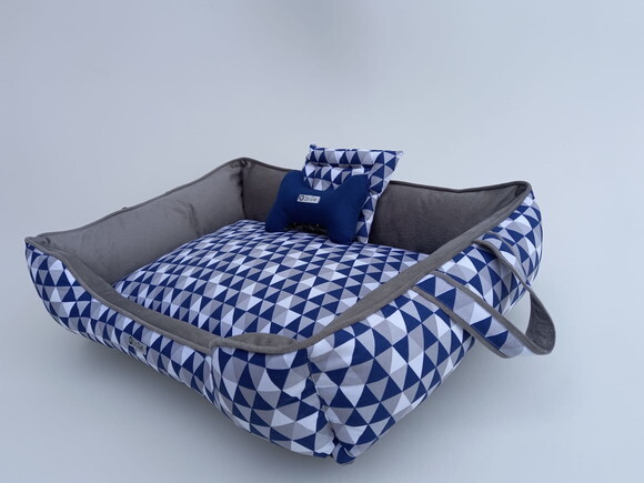 Cama para Pets 70x40 Retangular Triangle