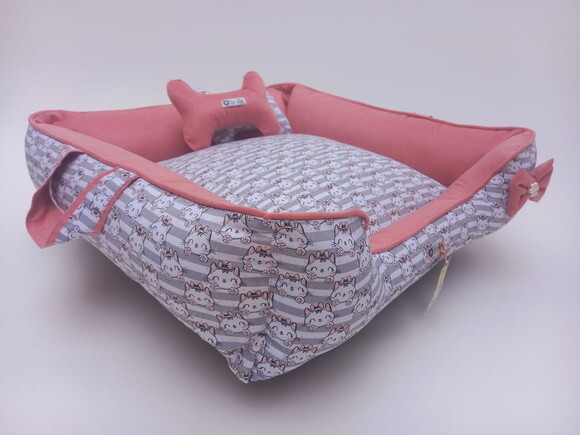 Cama para Pets Alças 60x60